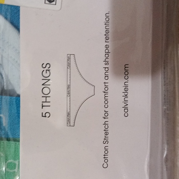 Calvin Klein 5 Thongs Pack - Picture 7 of 7